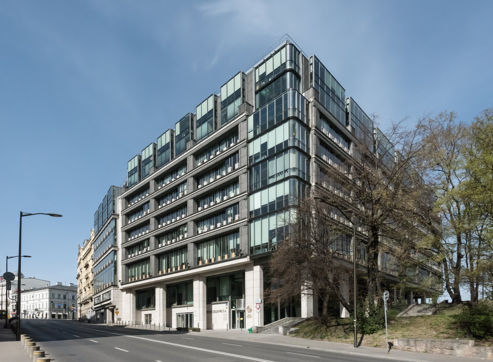 Edificio de la Bolsa de Valores de Varsovia (GPW)