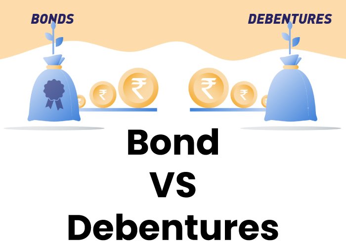 Comparación gráfica entre bonos y obligaciones, instrumentos de deuda que forman parte de los ETFs de renta fija